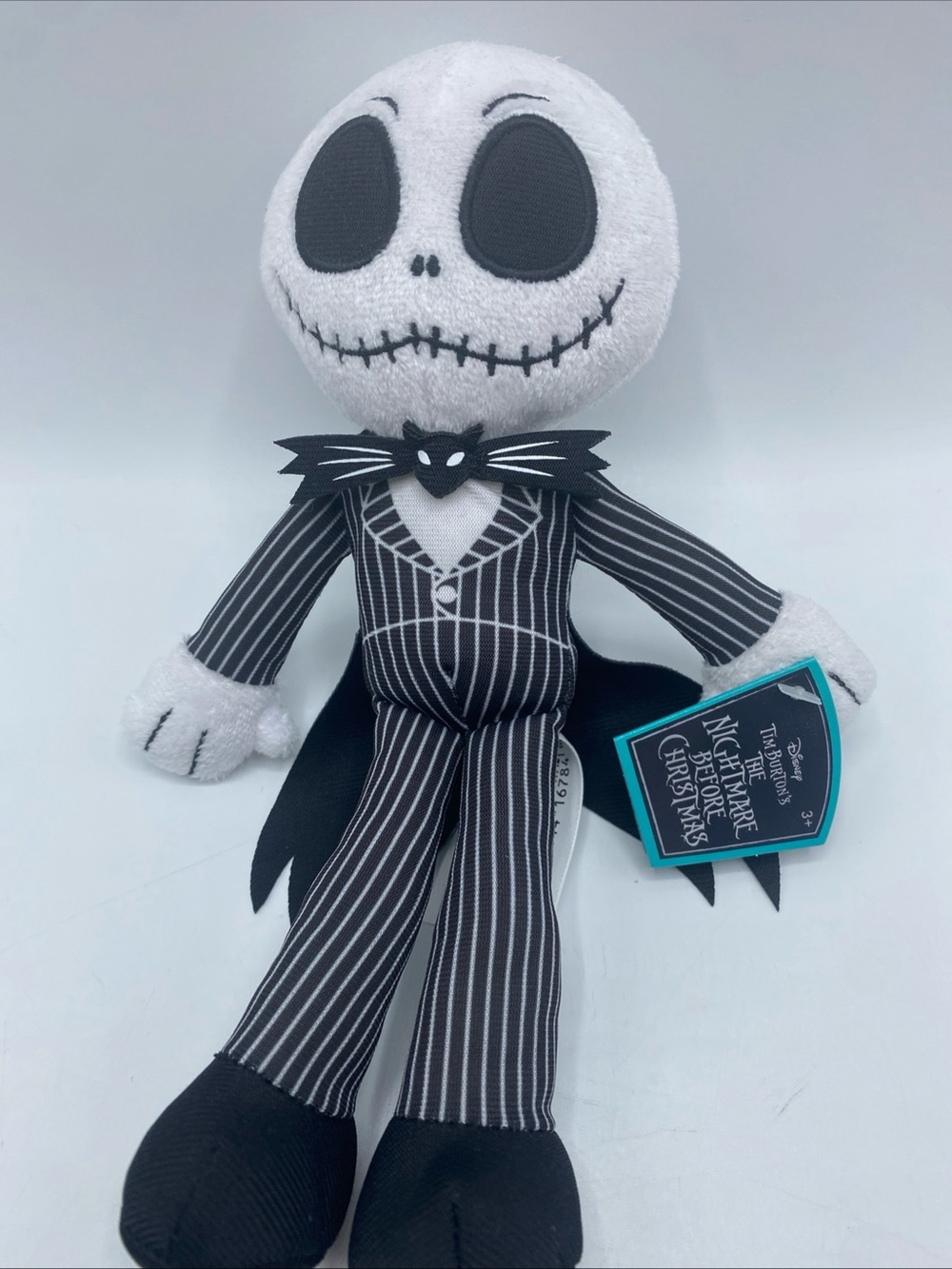 Disney Jack Skellington Nightmare Before  Christmas Stuffed Plush Toy  9" New